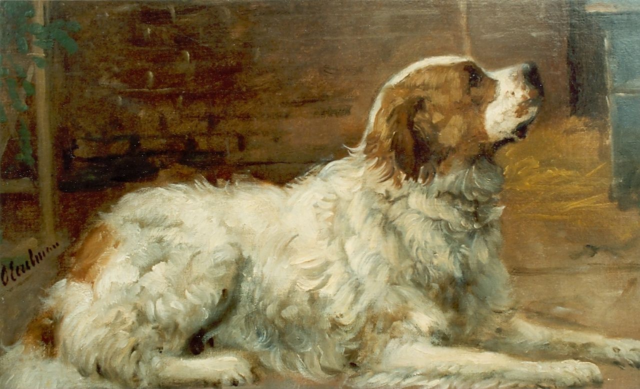 Eerelman O. | Otto Eerelman, St. Bernhard, olieverf op doek Eerelman O. | Otto Eerelman, St. Bernhard, olieverf op doek