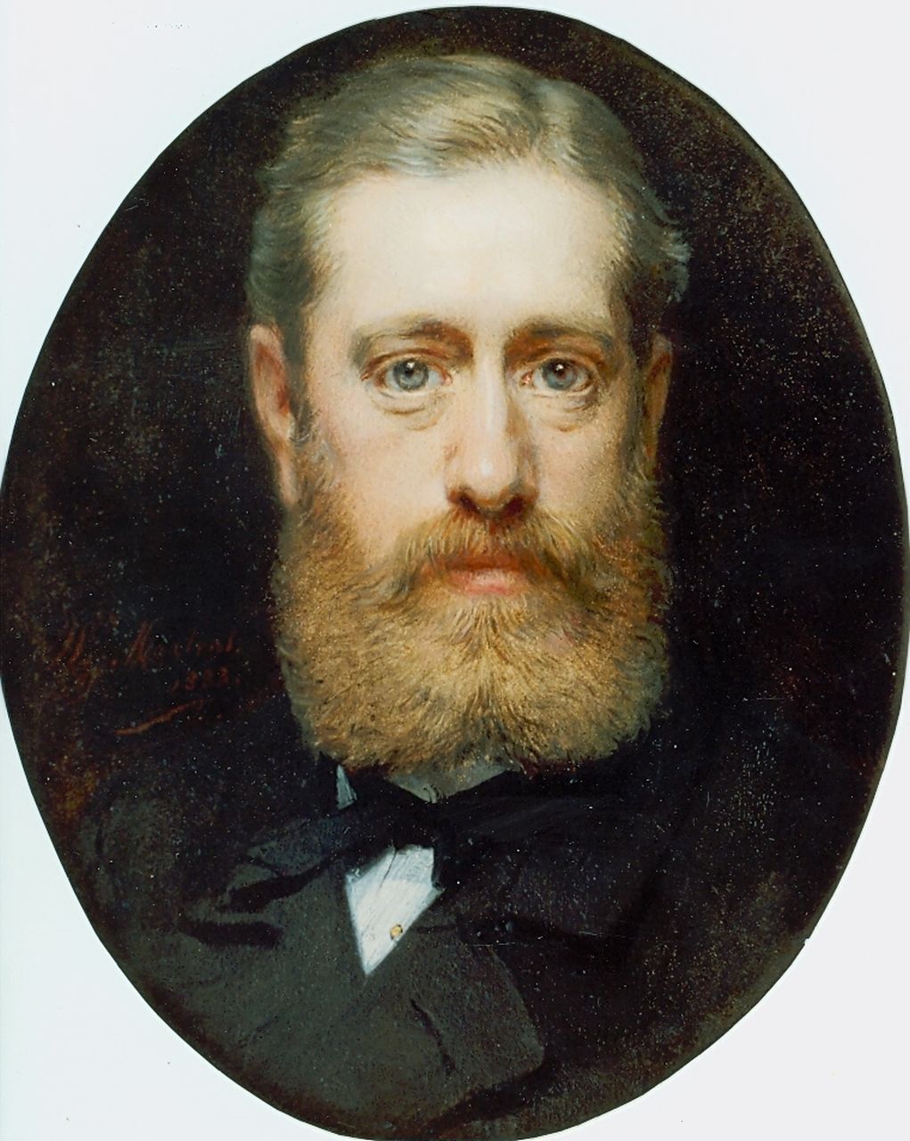 Martens W. | Willem 'Willy' Martens, Portret van een man, olieverf op doek 22,4 x 17,9 cm, gesigneerd linksonder en gedateerd 1883 Martens W. | Willem 'Willy' Martens, Portret van een man, olieverf op doek 22,4 x 17,9 cm, gesigneerd linksonder en gedateerd 1883