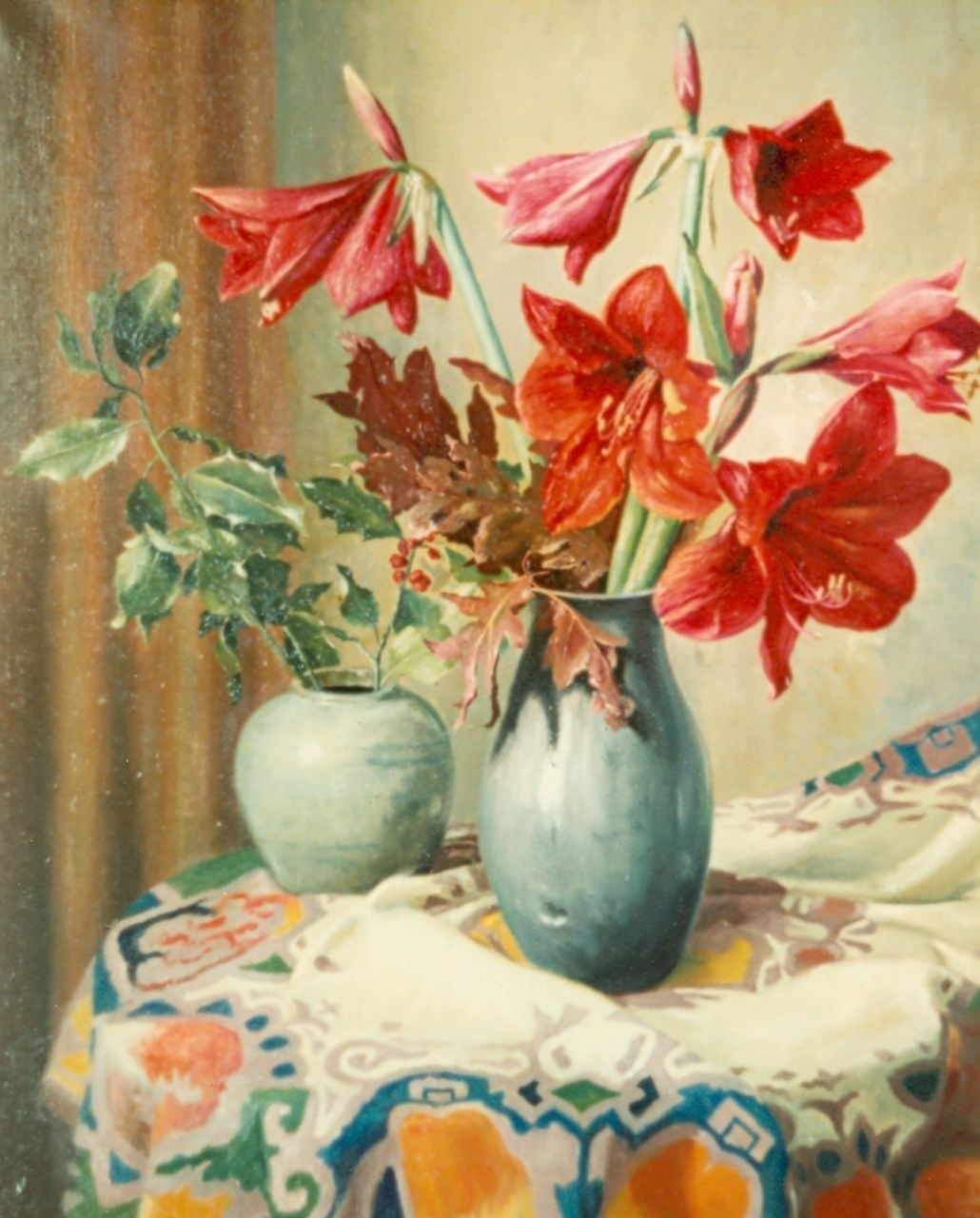Noltee B.C. | Bernardus Cornelis 'Cor' Noltee, Bloemstilleven, olieverf op doek Noltee B.C. | Bernardus Cornelis 'Cor' Noltee, Bloemstilleven, olieverf op doek