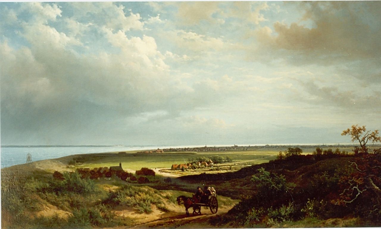 Roth G.A. | George Andries Roth, Gezicht op het Friese haf, olieverf op doek 77,0 x 123,0 cm, gesigneerd linksonder Roth G.A. | George Andries Roth, Gezicht op het Friese haf, olieverf op doek 77,0 x 123,0 cm, gesigneerd linksonder