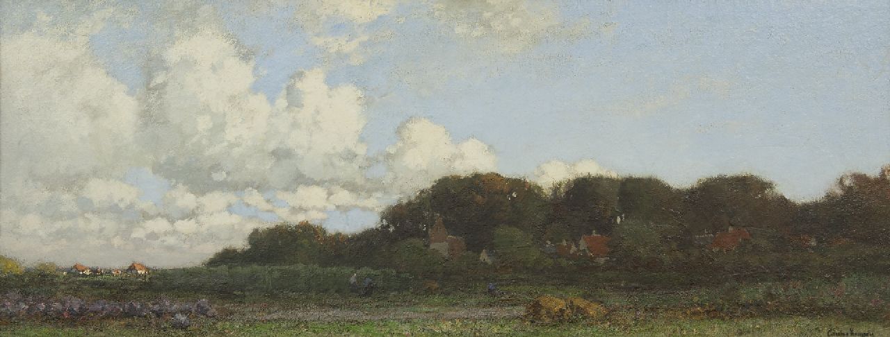 Kuijpers C. | Cornelis Kuijpers, Landschap bij Heelsum, olieverf op doek 51,0 x 132,0 cm, gesigneerd rechtsonder Kuijpers C. | Cornelis Kuijpers, Landschap bij Heelsum, olieverf op doek 51,0 x 132,0 cm, gesigneerd rechtsonder