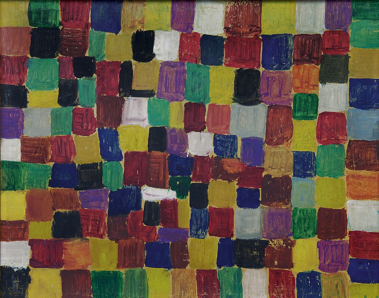 Henderikse J.J. | Jan Jozias Henderikse, Zonder titel, olieverf op paneel 39,0 x 49,0 cm, gesigneerd rechtsonder en te dateren 1956 Henderikse J.J. | Jan Jozias Henderikse, Zonder titel, olieverf op paneel 39,0 x 49,0 cm, gesigneerd rechtsonder en te dateren 1956