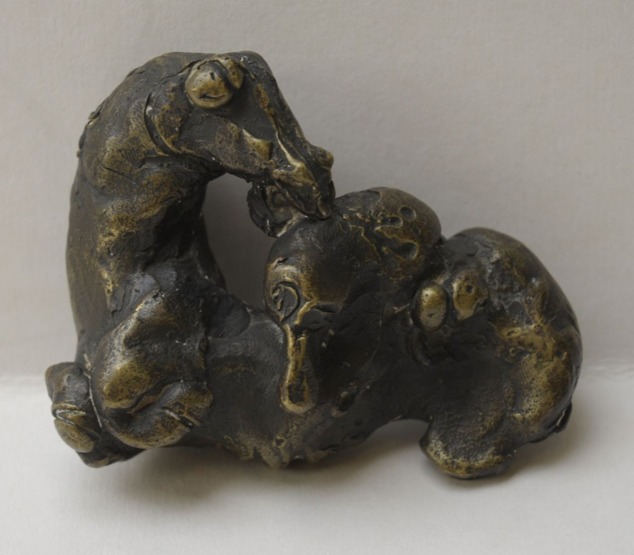 Spronken A.J.E. | 'Arthur' Jan Elisa Spronken, Paard, torso, brons 6,9 x 8,8 cm, gesigneerd met initialen op hals Spronken A.J.E. | 'Arthur' Jan Elisa Spronken, Paard, torso, brons 6,9 x 8,8 cm, gesigneerd met initialen op hals