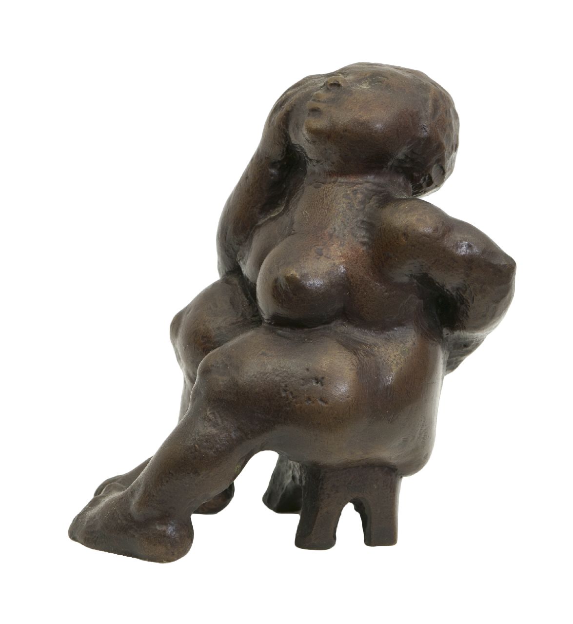 Schwaiger R. | Rudolf Schwaiger | Beelden en objecten te koop aangeboden | Pijn, brons 10,2 x 6,3 cm, gesigneerd op linker bil (vaag) Schwaiger R. | Rudolf Schwaiger | Beelden en objecten te koop aangeboden | Pijn, brons 10,2 x 6,3 cm, gesigneerd op linker bil (vaag)