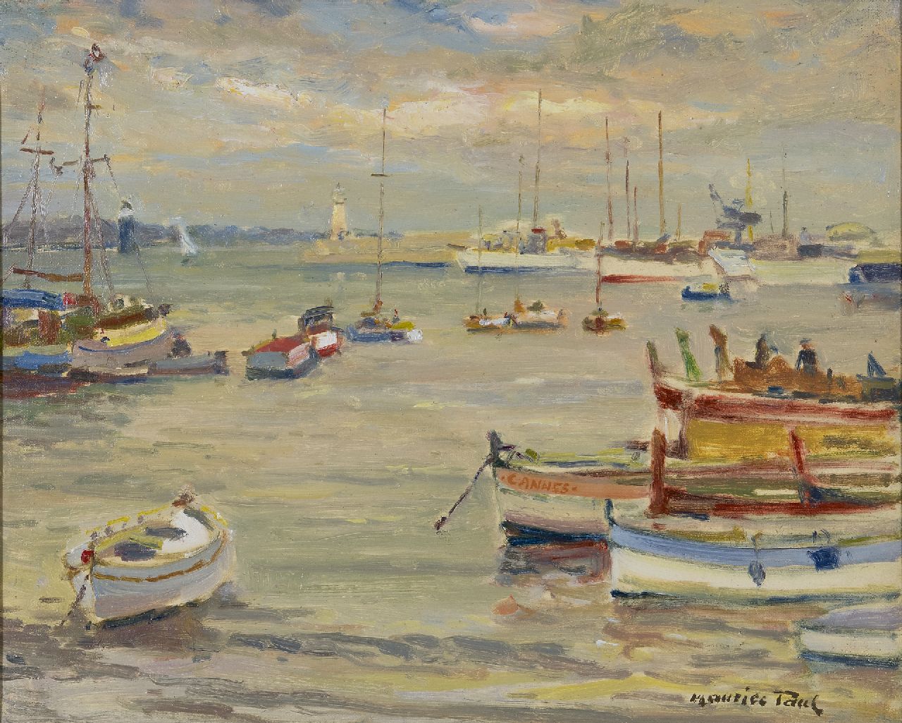 Paul M. | Maurice Paul, Cannes, olieverf op doek 33,6 x 41,3 cm, gesigneerd rechtsonder Paul M. | Maurice Paul, Cannes, olieverf op doek 33,6 x 41,3 cm, gesigneerd rechtsonder
