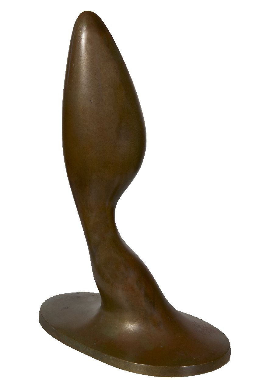 Bendien J. | Jacob Bendien, Amorf figuur, messing 37,4 x 14,5 cm, te dateren ca. 1933 Bendien J. | Jacob Bendien, Amorf figuur, messing 37,4 x 14,5 cm, te dateren ca. 1933