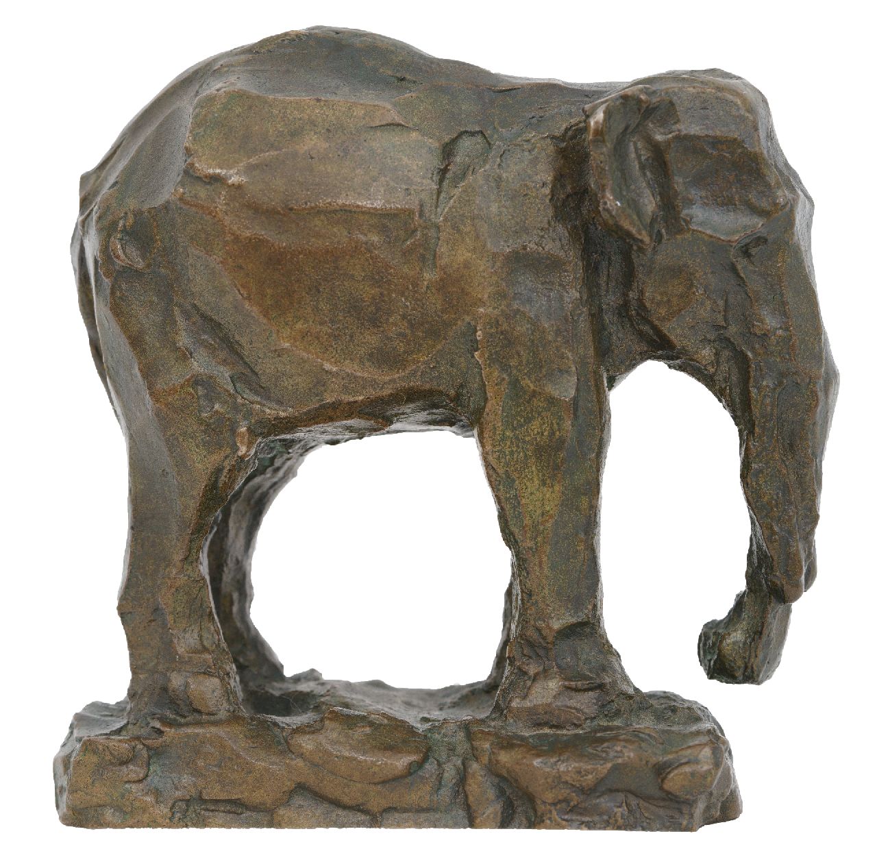 Zijl L. | Lambertus Zijl | Beelden en objecten te koop aangeboden | Olifant, brons 11,0 x 11,0 cm, gesigneerd op zijkant basis met initialen en gedateerd '18 Zijl L. | Lambertus Zijl | Beelden en objecten te koop aangeboden | Olifant, brons 11,0 x 11,0 cm, gesigneerd op zijkant basis met initialen en gedateerd '18