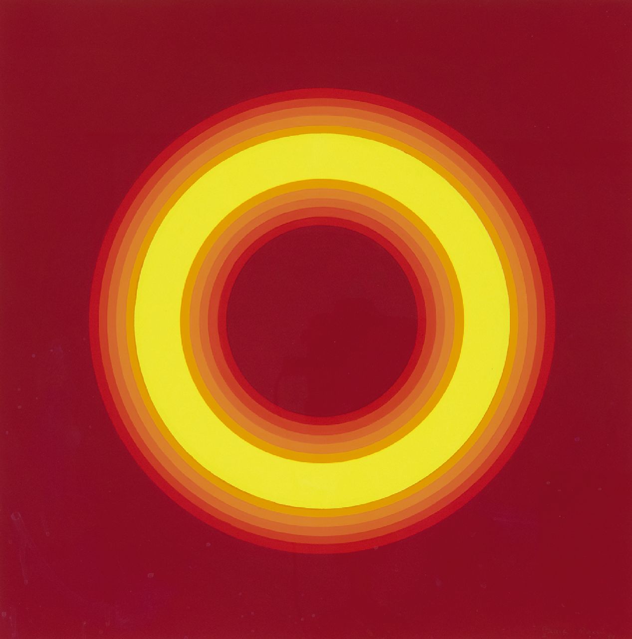 Garcia Rossi H. | Horacio Garcia Rossi, Zonder titel, acryl op board 35,0 x 35,0 cm, gesigneerd rechtsonder en gedateerd '73 Garcia Rossi H. | Horacio Garcia Rossi, Zonder titel, acryl op board 35,0 x 35,0 cm, gesigneerd rechtsonder en gedateerd '73
