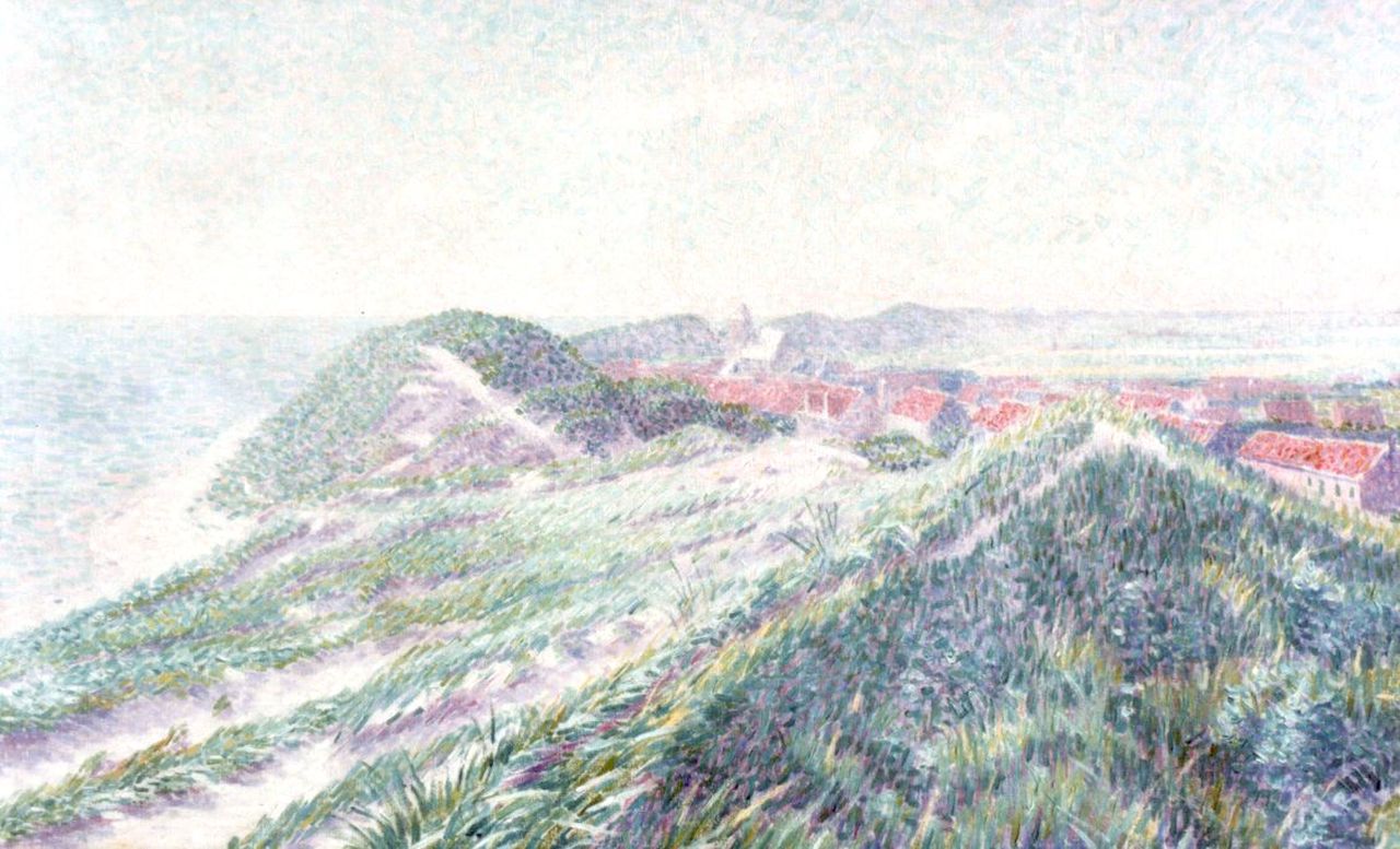 Hart Nibbrig F. | Ferdinand Hart Nibbrig, Gezicht op Zoutelande, olieverf op doek 50,0 x 80,0 cm, gesigneerd rechtsonder Hart Nibbrig F. | Ferdinand Hart Nibbrig, Gezicht op Zoutelande, olieverf op doek 50,0 x 80,0 cm, gesigneerd rechtsonder
