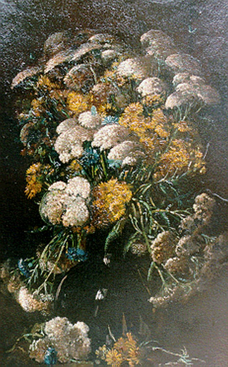 Goedvriend Th.F. | Theodoor Franciscus 'Theo' Goedvriend, Veldboeket, 78,5 x 48,0 cm, gesigneerd rechtsonder Goedvriend Th.F. | Theodoor Franciscus 'Theo' Goedvriend, Veldboeket, 78,5 x 48,0 cm, gesigneerd rechtsonder