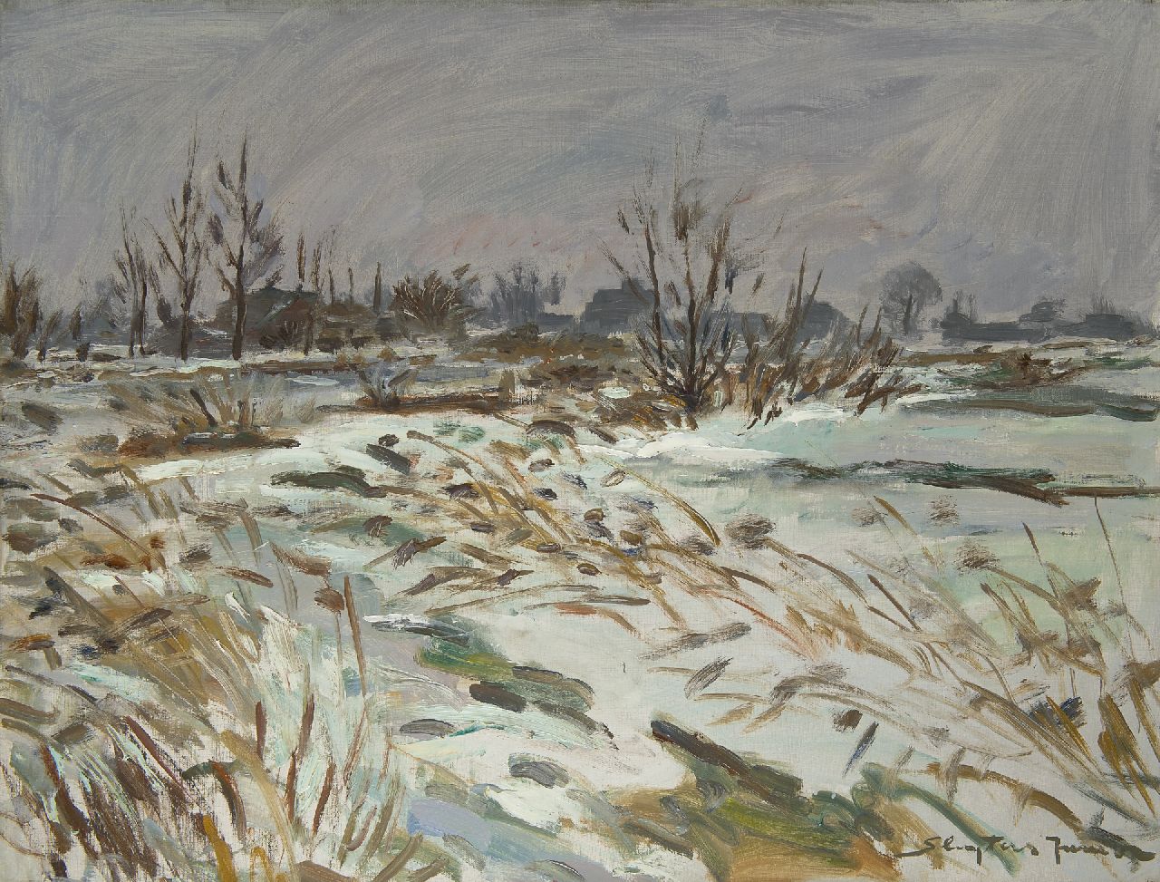 Jan Sluijters jr. | Dooi, Loenersloot, olieverf op doek, 60,1 x 80,2 cm, gesigneerd r.o. Jan Sluijters jr. | Dooi, Loenersloot, olieverf op doek, 60,1 x 80,2 cm, gesigneerd r.o.