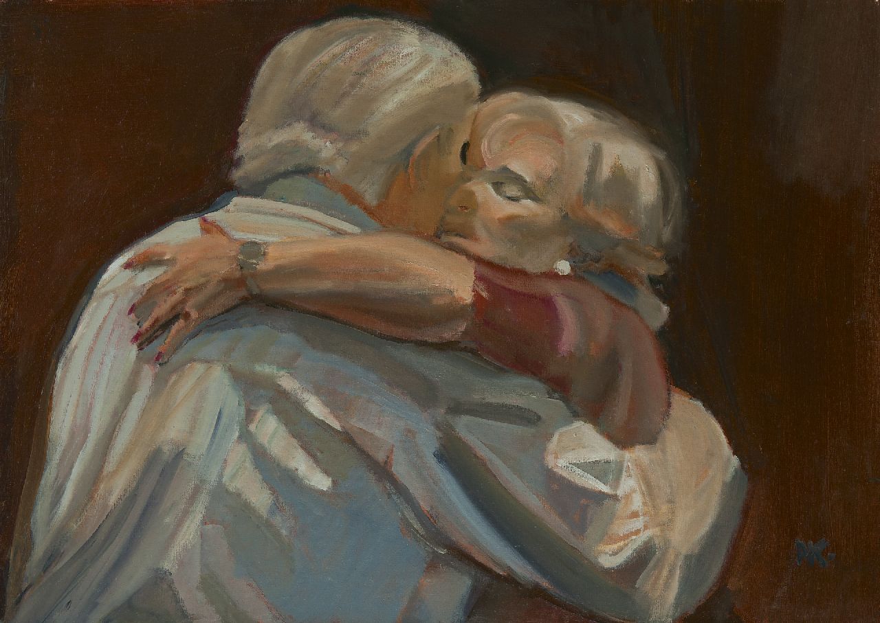 Kaplan D. | Daniel Kaplan, Omhelzing van het leven, olieverf op doek 49,4 x 69,8 cm, gesigneerd rechtsonder met initialen Kaplan D. | Daniel Kaplan, Omhelzing van het leven, olieverf op doek 49,4 x 69,8 cm, gesigneerd rechtsonder met initialen
