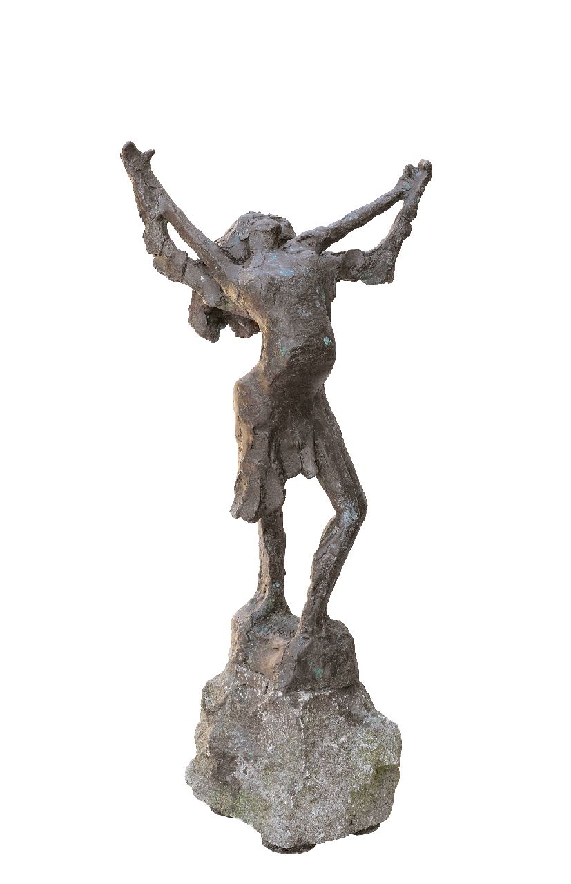 Bakker W.F. | Willem Frederik 'Jits' Bakker | Beelden en objecten te koop aangeboden | Danspaar, brons 40,0 x 22,5 cm, gesigneerd op de basis Bakker W.F. | Willem Frederik 'Jits' Bakker | Beelden en objecten te koop aangeboden | Danspaar, brons 40,0 x 22,5 cm, gesigneerd op de basis