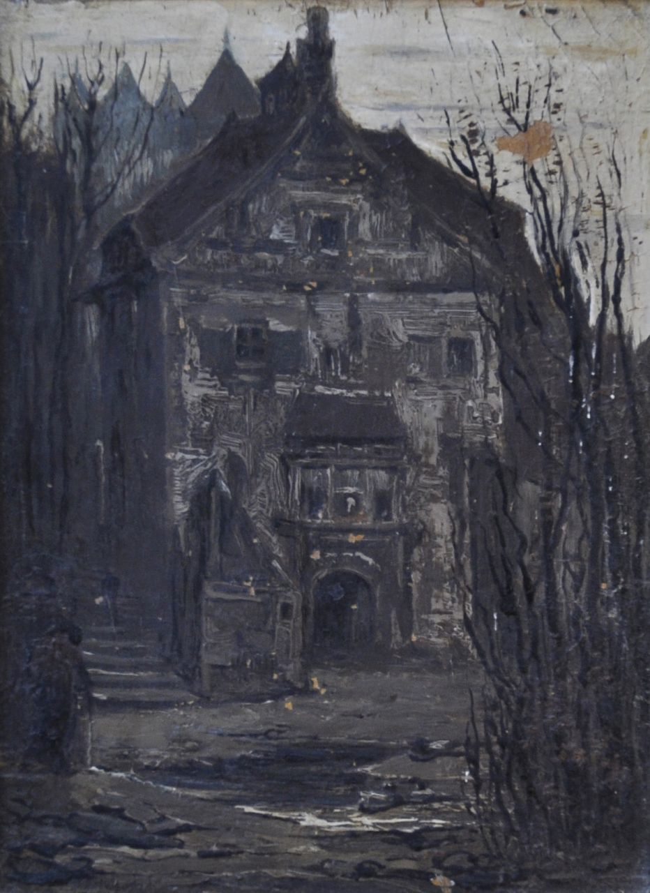 Goedvriend Th.F. | Theodoor Franciscus 'Theo' Goedvriend, Zuid-Duits stadsgezicht, olieverf op paneel 27,0 x 19,7 cm Goedvriend Th.F. | Theodoor Franciscus 'Theo' Goedvriend, Zuid-Duits stadsgezicht, olieverf op paneel 27,0 x 19,7 cm