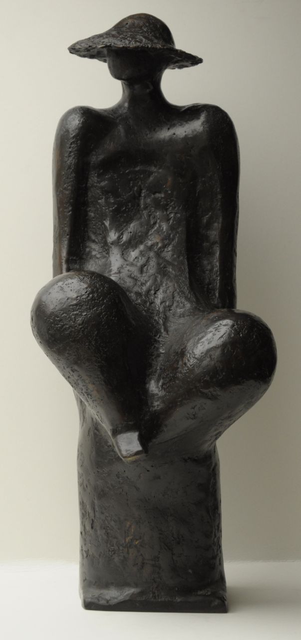 Dijkstra R. | Rijkel Dijkstra, Toscane, brons 68,5 x 20,5 cm, gesigneerd ‘R.D.’ op basis Dijkstra R. | Rijkel Dijkstra, Toscane, brons 68,5 x 20,5 cm, gesigneerd ‘R.D.’ op basis
