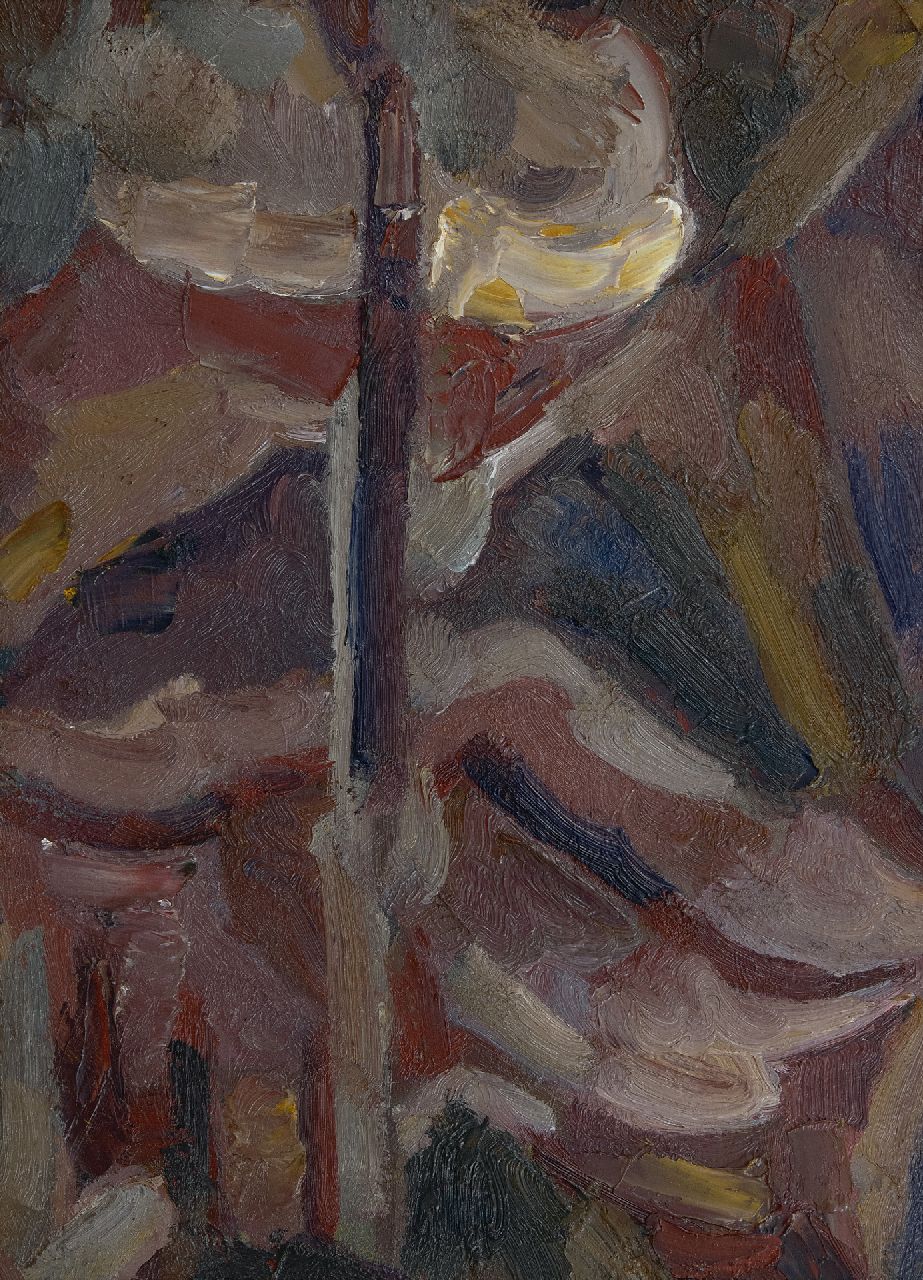 Lau M.J. | Mattheus Josephus 'Thé' Lau | Schilderijen te koop aangeboden | Landschap, olieverf op schildersboard 24,7 x 27,8 cm Lau M.J. | Mattheus Josephus 'Thé' Lau | Schilderijen te koop aangeboden | Landschap, olieverf op schildersboard 24,7 x 27,8 cm