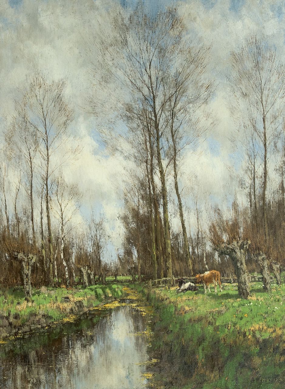 Gorter A.M.  | 'Arnold' Marc Gorter, De Vordense Beek, olieverf op doek 101,0 x 75,3 cm, gesigneerd rechtsonder