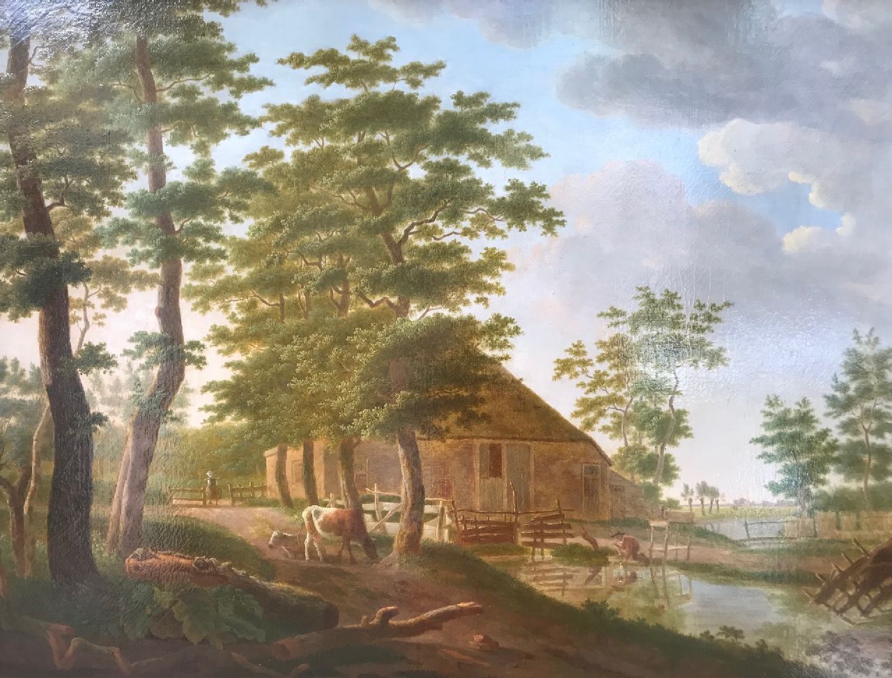 Smak Gregoor G. | Gillis Smak Gregoor, Voorstelling, olieverf op doek 66,5 x 85,5 cm, gesigneerd rechts van het midden. Smak Gregoor G. | Gillis Smak Gregoor, Voorstelling, olieverf op doek 66,5 x 85,5 cm, gesigneerd rechts van het midden.