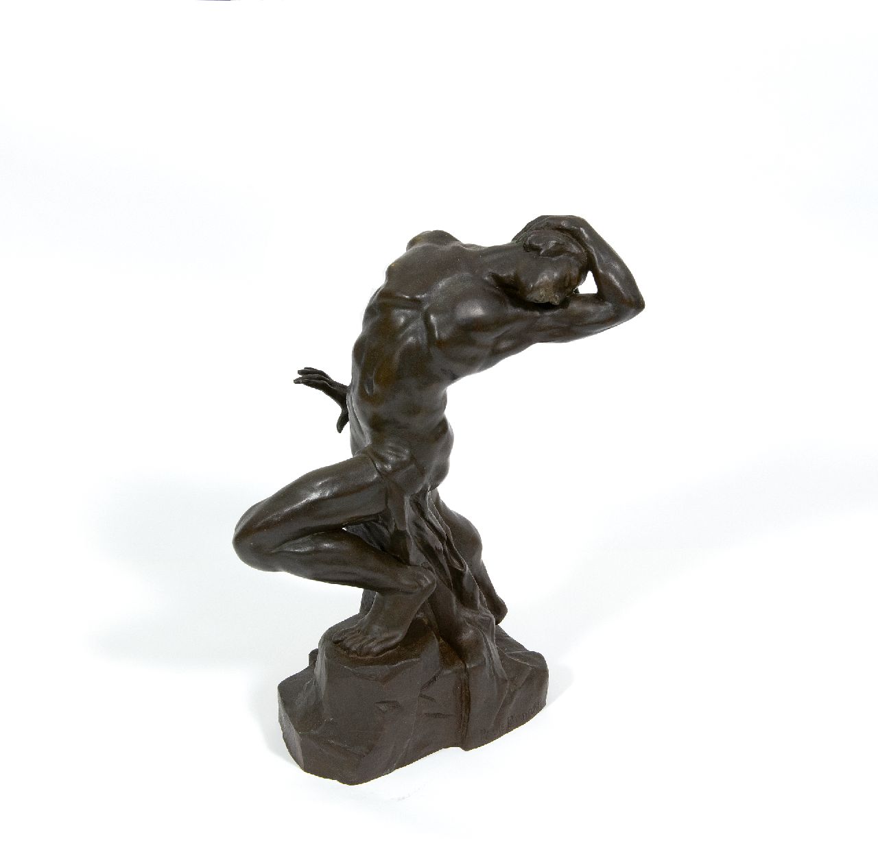 Bisman P. | Paule Bisman | Beelden en objecten te koop aangeboden | In vervoering, brons 38,5 cm, gesigneerd op rand basis Bisman P. | Paule Bisman | Beelden en objecten te koop aangeboden | In vervoering, brons 38,5 cm, gesigneerd op rand basis