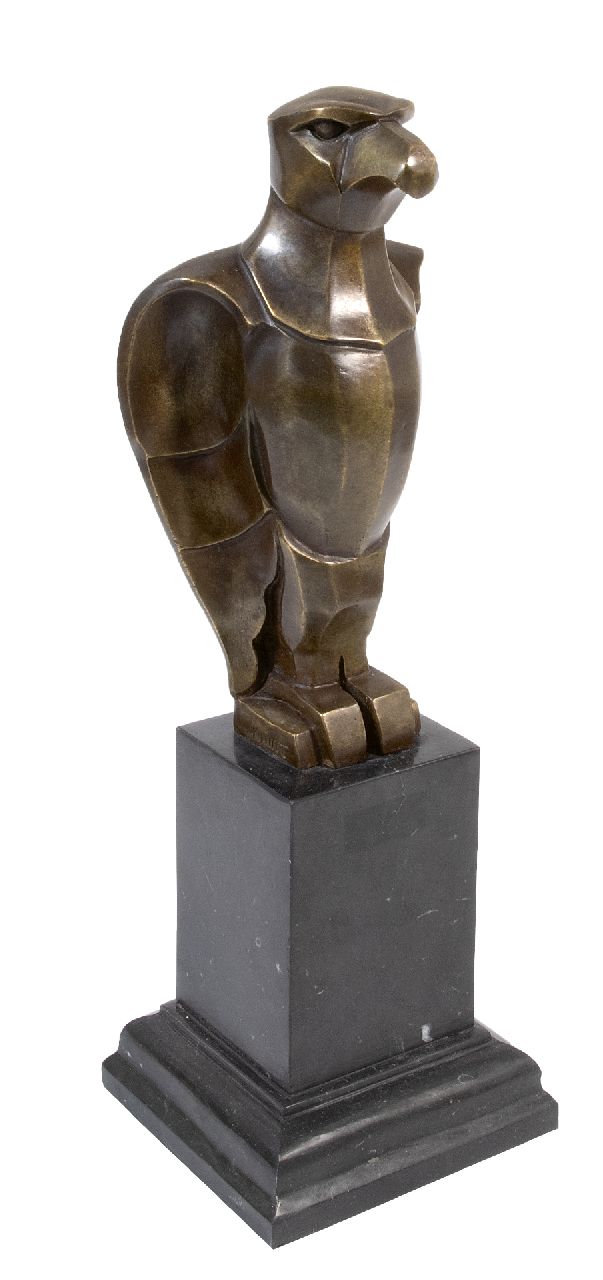 Onbekend   | Onbekend, Adelaar, brons 52,0 cm