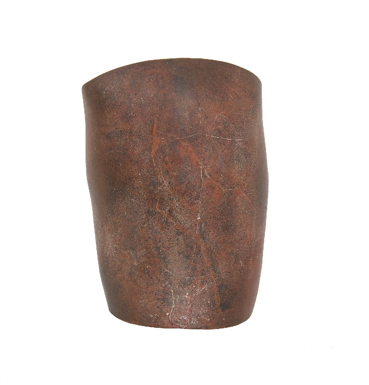 Otto W.  | Waldemar Otto | Beelden en objecten te koop aangeboden | Gedrehter Torso XXIV, brons 17,3 x 12,5 cm, gesigneerd met monogram aan de achterkant en gedateerd 22.II.95