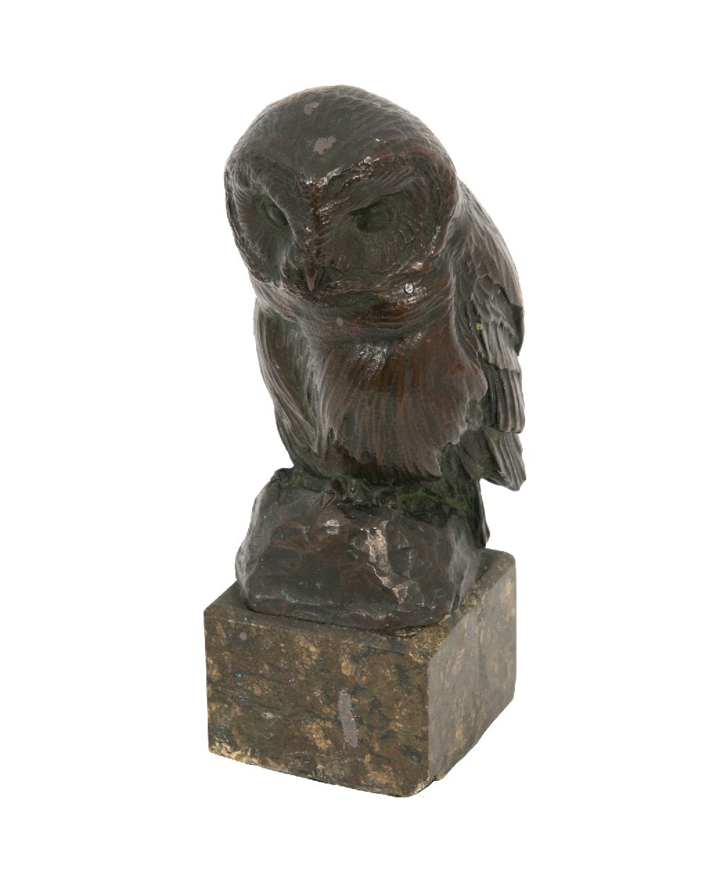Pallenberg J.F. | Josef Franz Pallenberg, Uiltje, brons 10,0 x 6,0 cm Pallenberg J.F. | Josef Franz Pallenberg, Uiltje, brons 10,0 x 6,0 cm