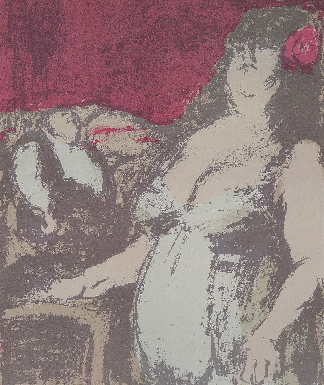 Kurt Löb | Malle Babbe, litho, 39,0 x 32,2 cm, gesigneerd r.o. (in potlood) en gedateerd '75 (in potlood) Kurt Löb | Malle Babbe, litho, 39,0 x 32,2 cm, gesigneerd r.o. (in potlood) en gedateerd '75 (in potlood)