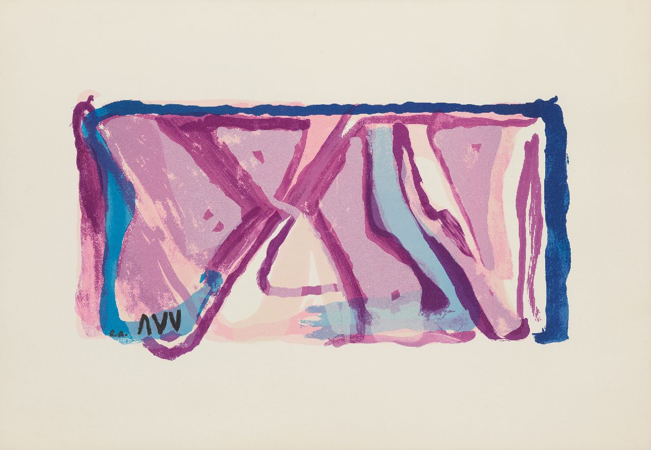 Bram van Velde | Zonder titel, litho, 51,5 x 74,7 cm, gesigneerd l.o. Bram van Velde | Zonder titel, litho, 51,5 x 74,7 cm, gesigneerd l.o.