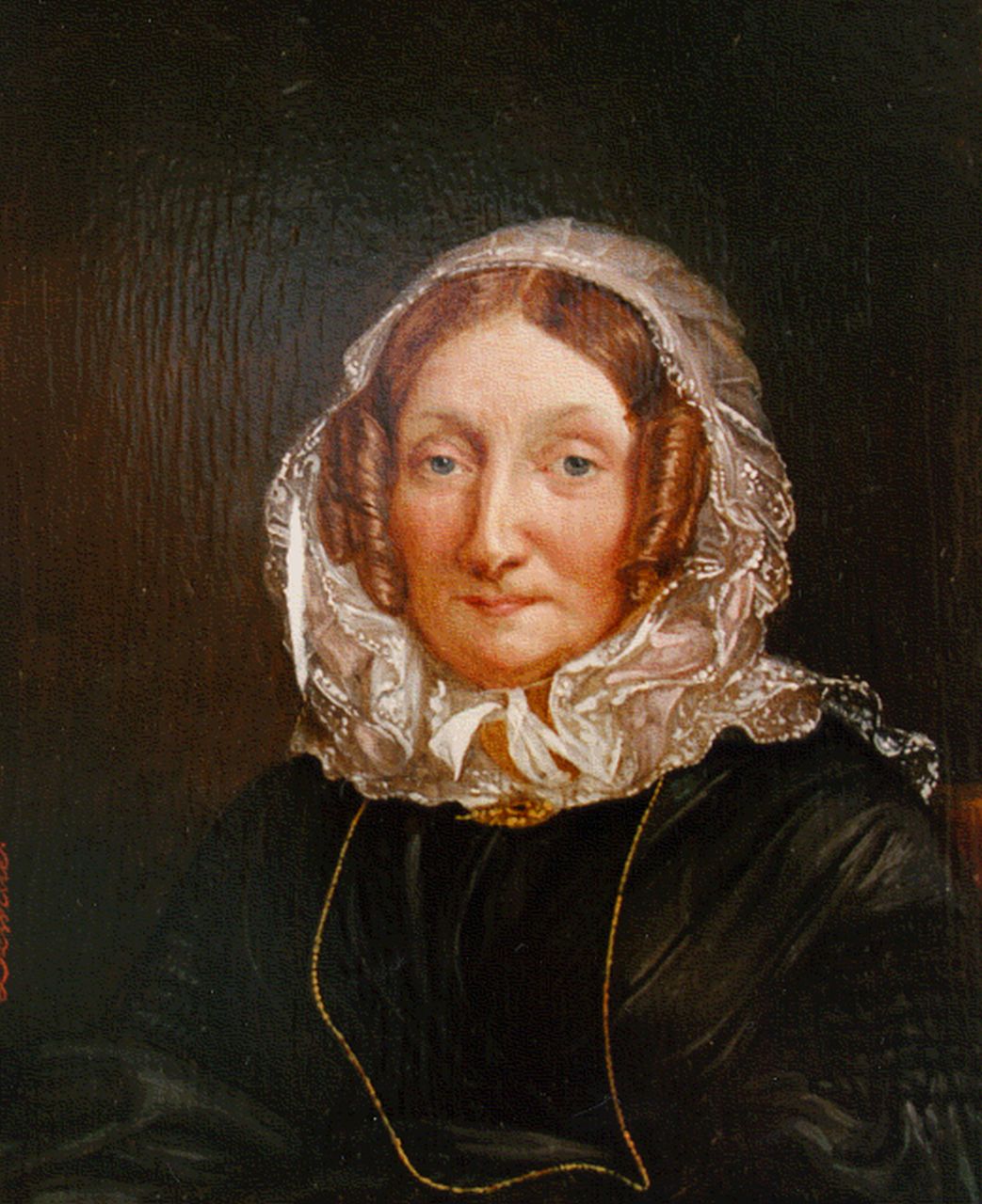 Dewitte | Dewitte, Portret van een vrouw, olieverf op paneel 14,9 x 12,3 cm, gesigneerd linksonder Dewitte | Dewitte, Portret van een vrouw, olieverf op paneel 14,9 x 12,3 cm, gesigneerd linksonder