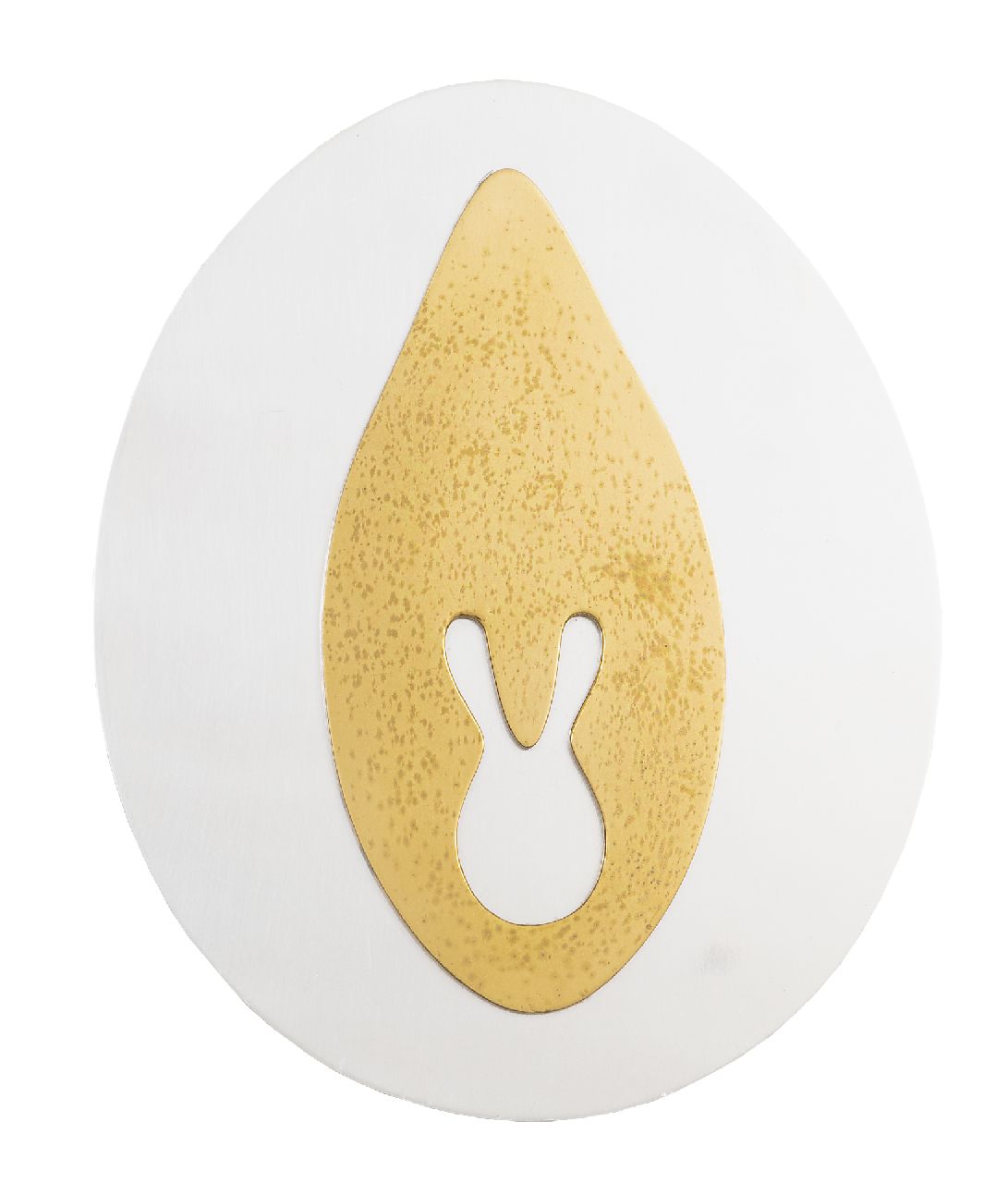 Arp H.P.W.  | 'Hans' Peter Wilhelm 'Jean' Arp, Relief Sculpture Documenta III, 1964, koper en aluminium 24,9 x 20,4 cm, te dateren 1964