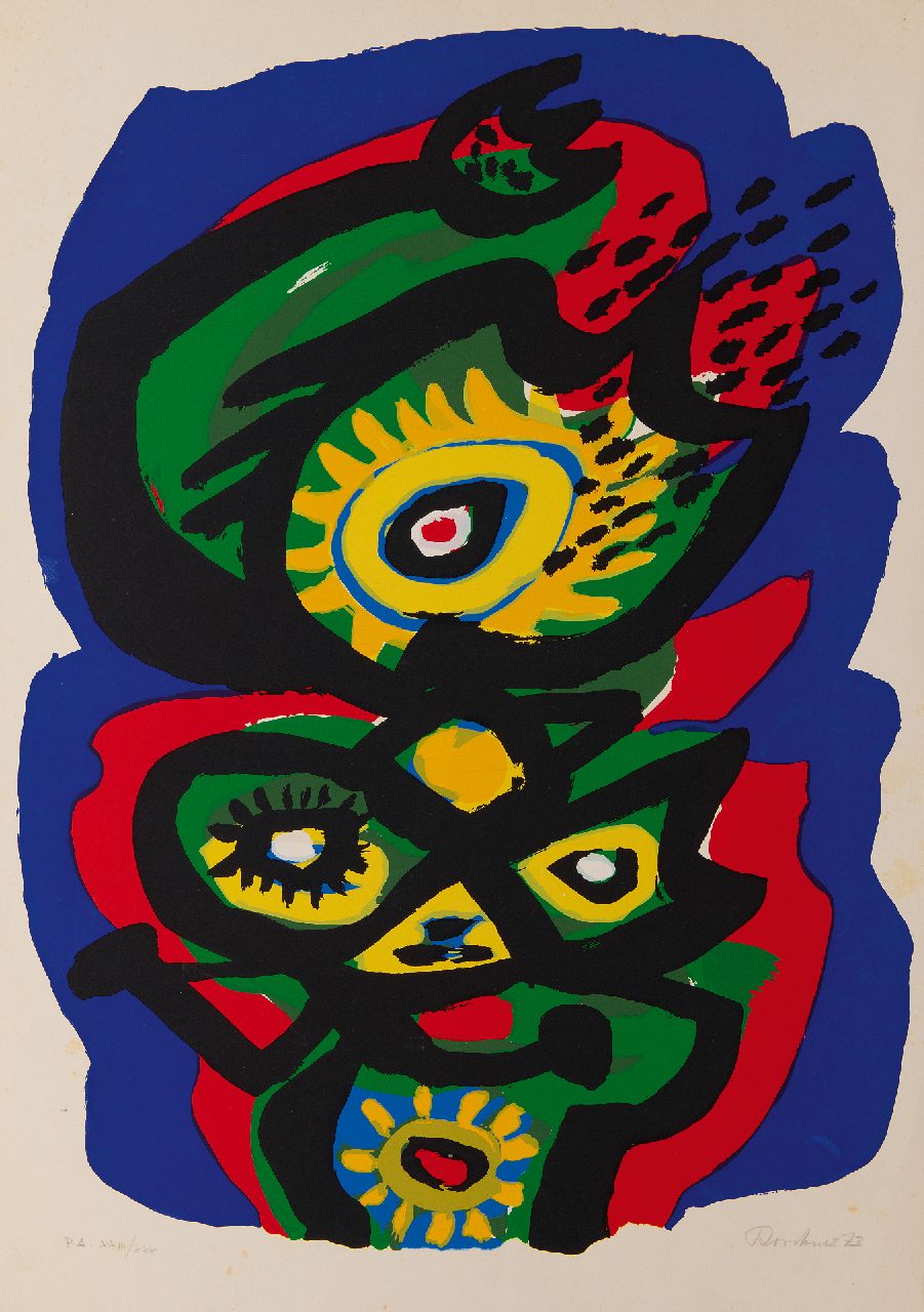 Rooskens J.A. | Joseph Antoon 'Anton' Rooskens | Grafiek te koop aangeboden | Compositie, litho op papier 70,0 x 49,6 cm, gesigneerd rechtsonder (in potlood) en gedateerd '73 (in potlood) Rooskens J.A. | Joseph Antoon 'Anton' Rooskens | Grafiek te koop aangeboden | Compositie, litho op papier 70,0 x 49,6 cm, gesigneerd rechtsonder (in potlood) en gedateerd '73 (in potlood)