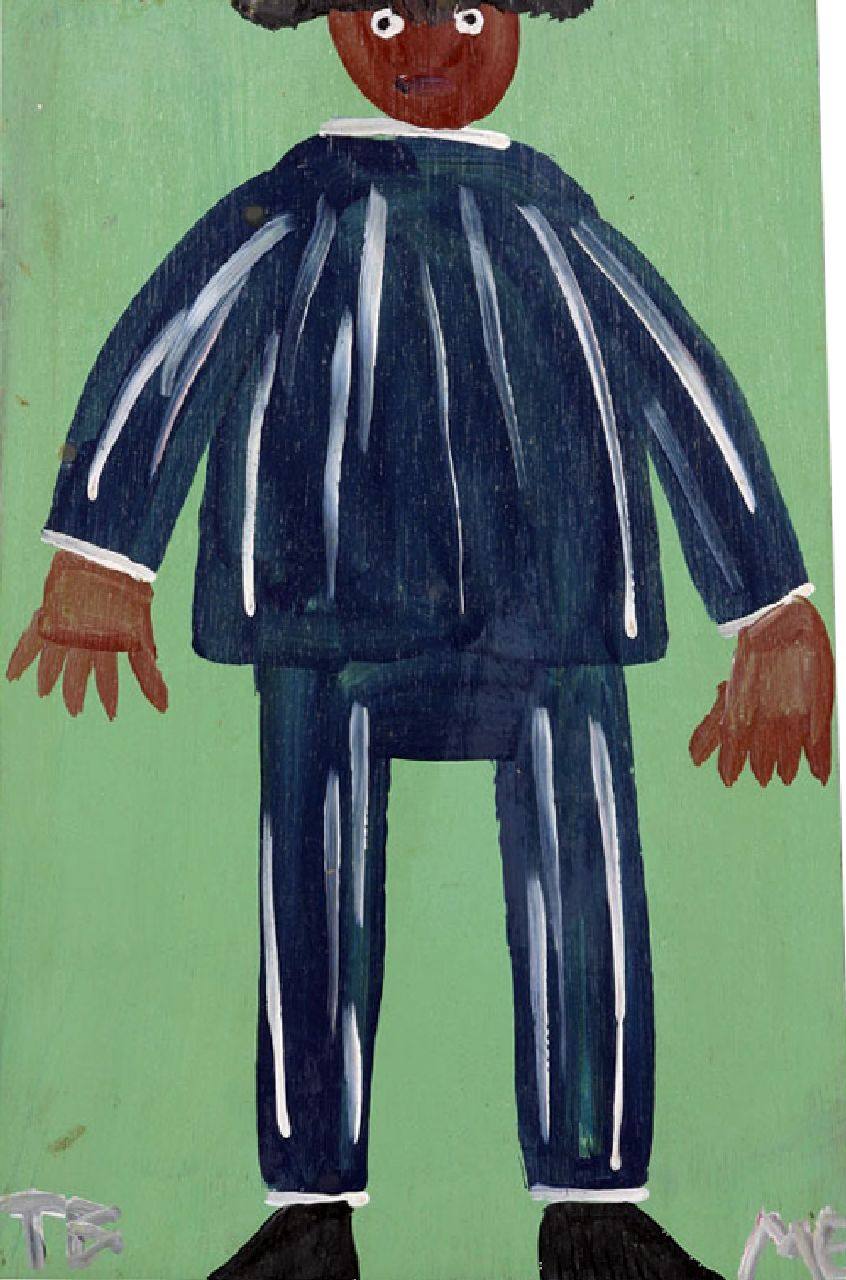 Brown T.  | Timothy 'Tim' Brown, Me, acryl op paneel 43,0 x 28,0 cm, gesigneerd linksonder met initialen