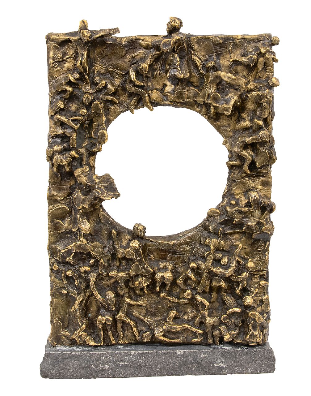 Bakker W.F. | Willem Frederik 'Jits' Bakker | Beelden en objecten te koop aangeboden | Bijbelreliëf, brons 45,0 x 29,7 cm, gesigneerd m.r. Bakker W.F. | Willem Frederik 'Jits' Bakker | Beelden en objecten te koop aangeboden | Bijbelreliëf, brons 45,0 x 29,7 cm, gesigneerd m.r.