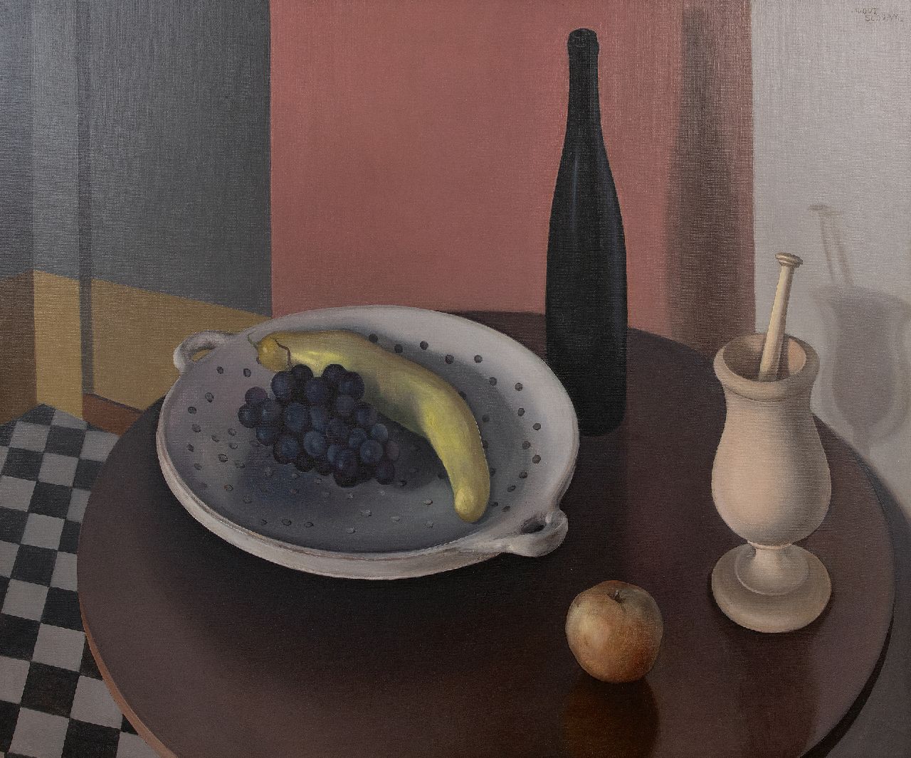 Schram W.J.B.A. | Wouter Jorinus Bernardus Antonius 'Wout' Schram | Schilderijen te koop aangeboden | Keukenstilleven, olieverf op doek 76,0 x 90,0 cm, gesigneerd rechtsboven Schram W.J.B.A. | Wouter Jorinus Bernardus Antonius 'Wout' Schram | Schilderijen te koop aangeboden | Keukenstilleven, olieverf op doek 76,0 x 90,0 cm, gesigneerd rechtsboven