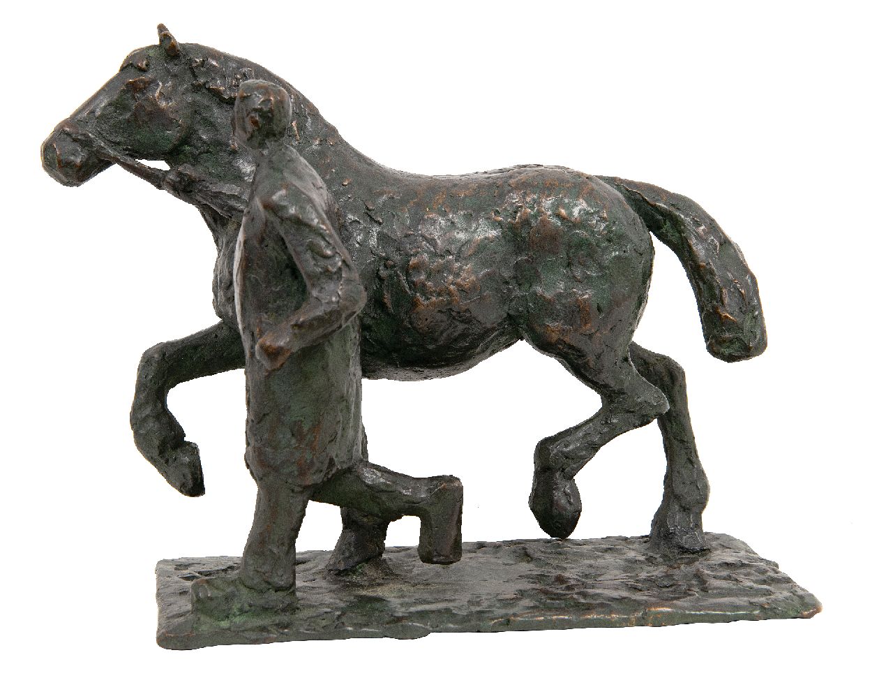 Brouwer G.H.A. | Gerardus Hendrik Antonius 'Gerard' Brouwer | Beelden en objecten te koop aangeboden | Paardenkeuring, brons 18,1 x 20,5 cm, gesigneerd op de basis met naamstempel Brouwer G.H.A. | Gerardus Hendrik Antonius 'Gerard' Brouwer | Beelden en objecten te koop aangeboden | Paardenkeuring, brons 18,1 x 20,5 cm, gesigneerd op de basis met naamstempel