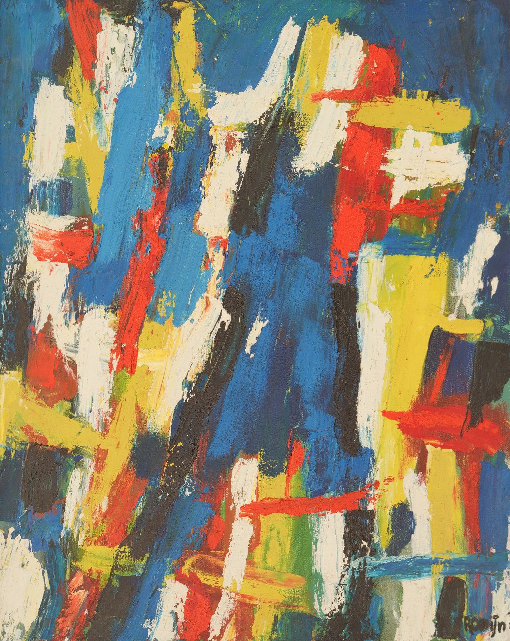 Romijn G.A.M.  | Gustavus Adrianus Maria 'Gust' Romijn | Schilderijen te koop aangeboden | Fiesta a Sevilla, 1955, olieverf op doek 100,1 x 79,8 cm, gesigneerd rechtsonder