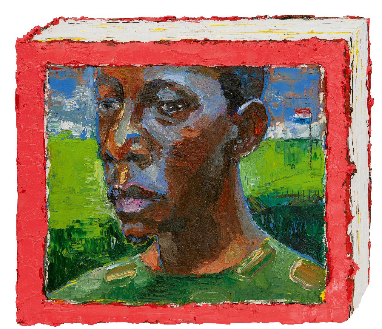 Blaaker C.H.  | Carlos Henny Blaaker | Schilderijen te koop aangeboden | Hollands landschap in D mineur, olieverf op paneel 29,5 x 34,0 cm, gesigneerd verso en verso gedateerd 2026 en 26 Breda