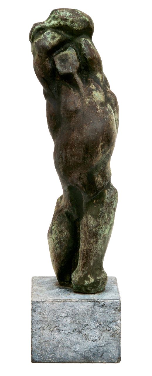 Houben J.  | Jean Houben | Beelden en objecten te koop aangeboden | Mannelijk naakt, brons 29,0 cm
