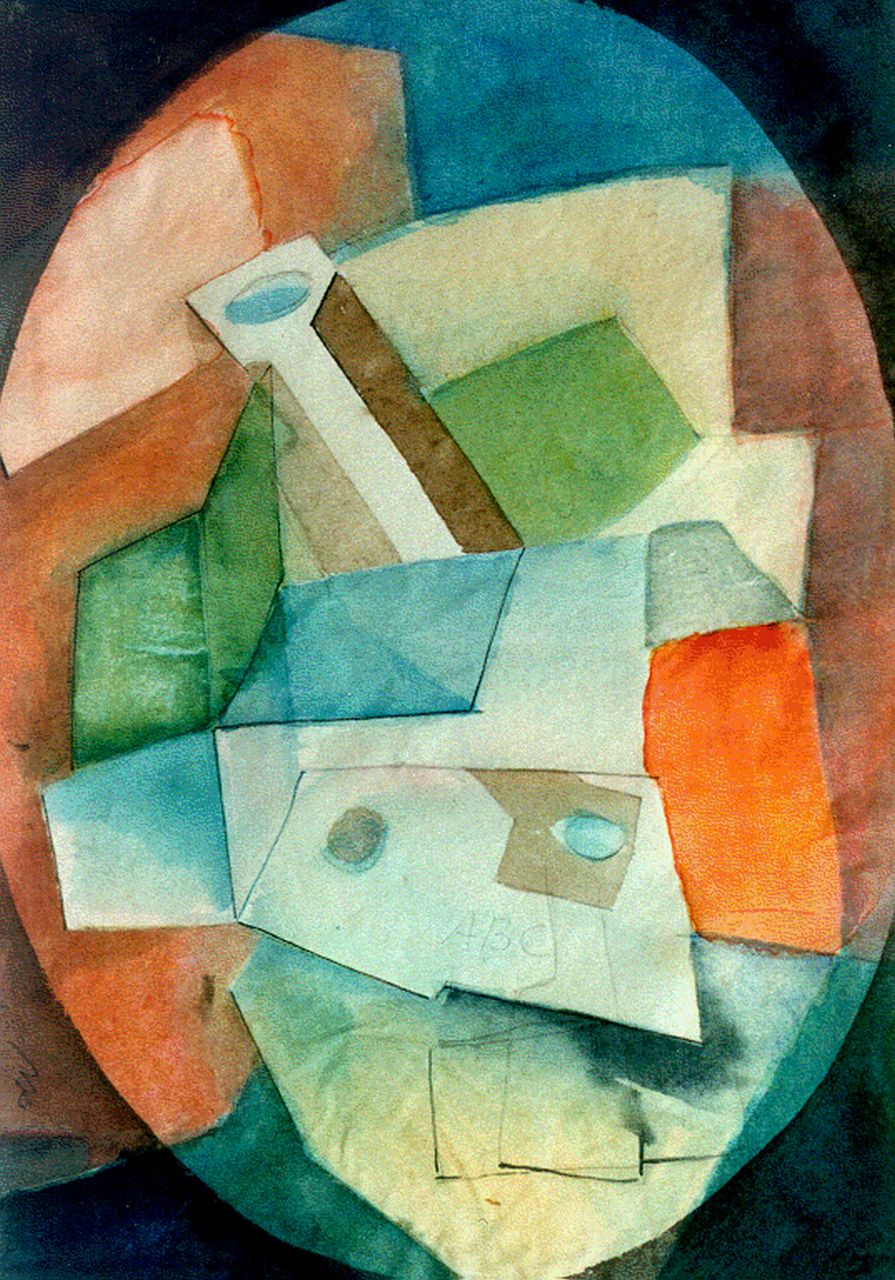 Kolthoff M. | Mark Kolthoff, Zonder titel, inkt, potlood en aquarel op papier 20,3 x 28,9 cm, gesigneerd monogram rechtsonder en rechtsboven Kolthoff M. | Mark Kolthoff, Zonder titel, inkt, potlood en aquarel op papier 20,3 x 28,9 cm, gesigneerd monogram rechtsonder en rechtsboven