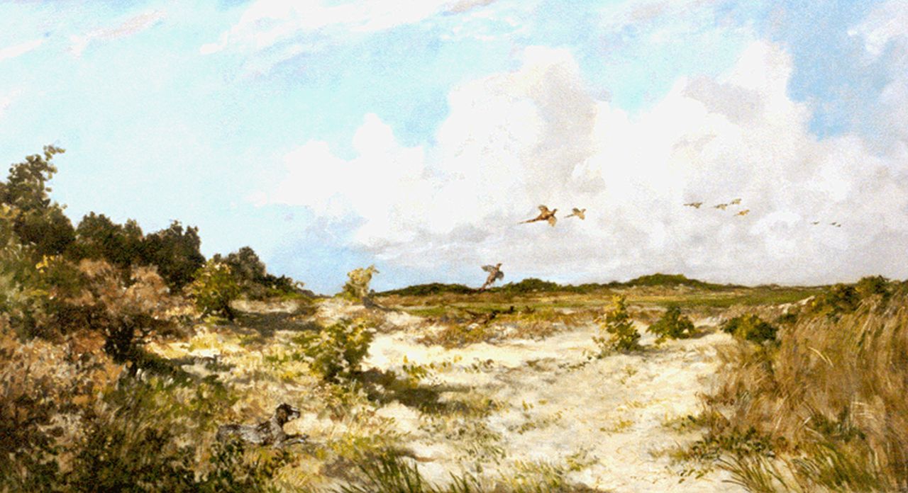 Mastenbroek J.H. van | Johan Hendrik van Mastenbroek, Op de Wieken, olieverf op doek 70,5 x 130,5 cm, gesigneerd rechtsonder + verso op etik en gedateerd 1934 Mastenbroek J.H. van | Johan Hendrik van Mastenbroek, Op de Wieken, olieverf op doek 70,5 x 130,5 cm, gesigneerd rechtsonder + verso op etik en gedateerd 1934