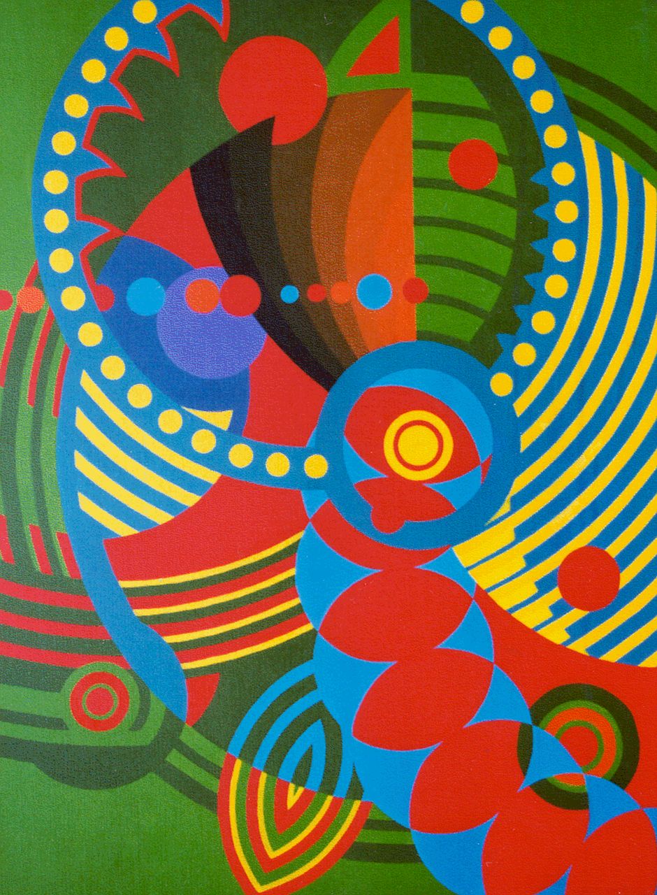 Justice J.  | Jack Justice, Parrot, olieverf op doek op paneel 121,0 x 91,0 cm, gesigneerd achterzijde en gedateerd 1966