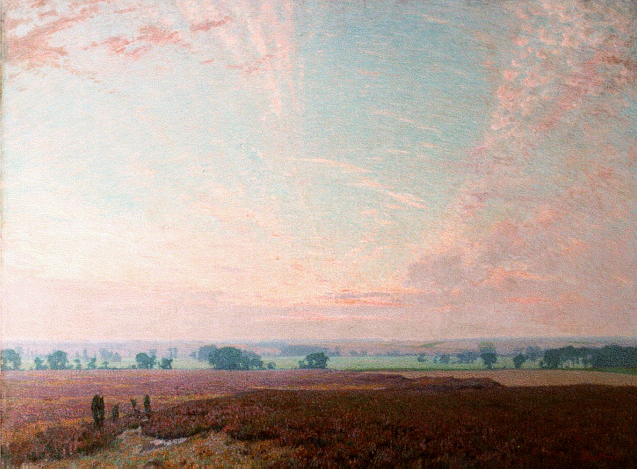 Meijer J.  | Johannes 'Johan' Meijer, Avond, olieverf op doek 115,0 x 155,0 cm, gesigneerd rechtsonder