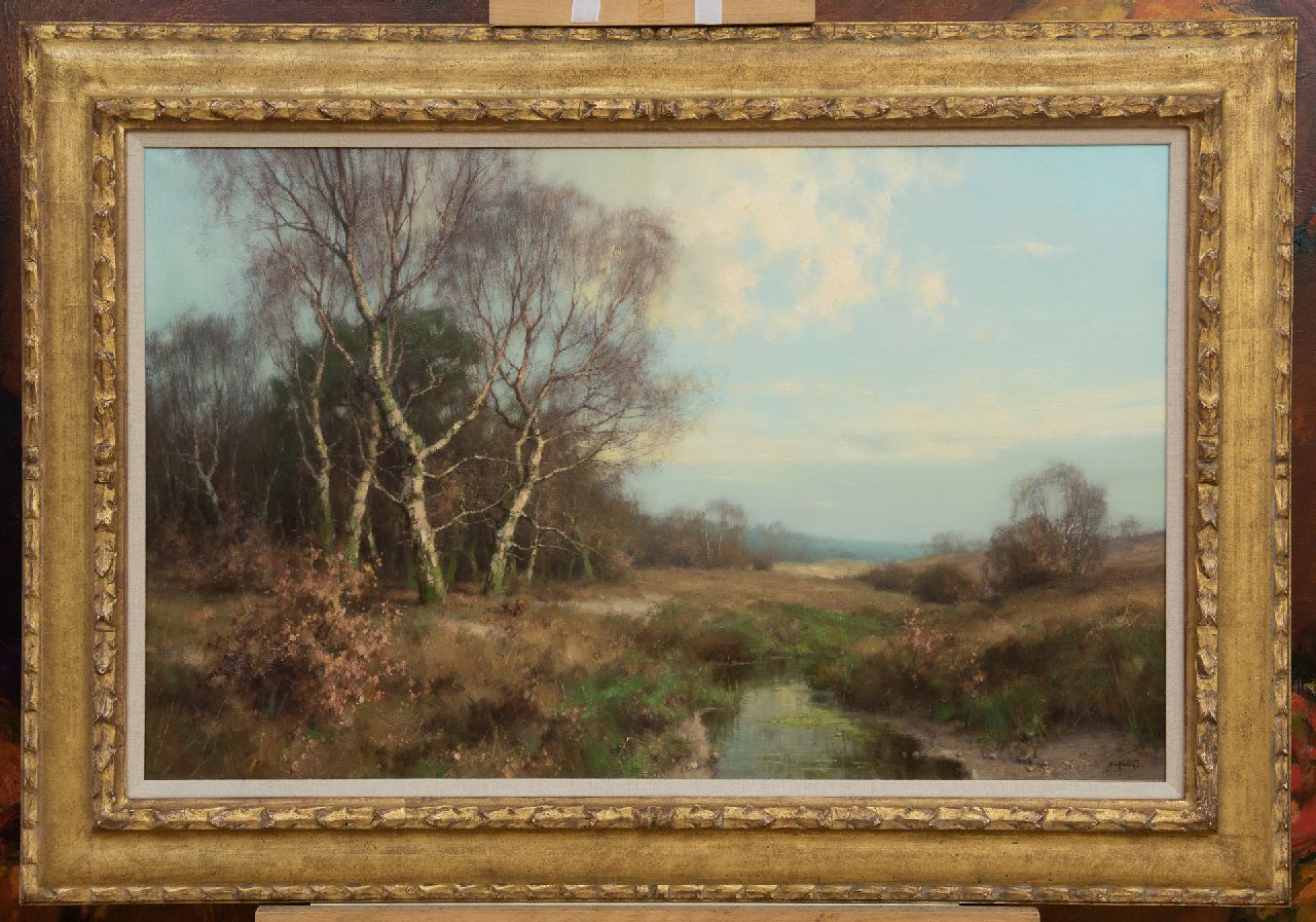 Holtrup J.  | Jan Holtrup, Voorjaar, Oosterbeek, olieverf op doek 50,3 x 80,1 cm, gesigneerd rechtsonder