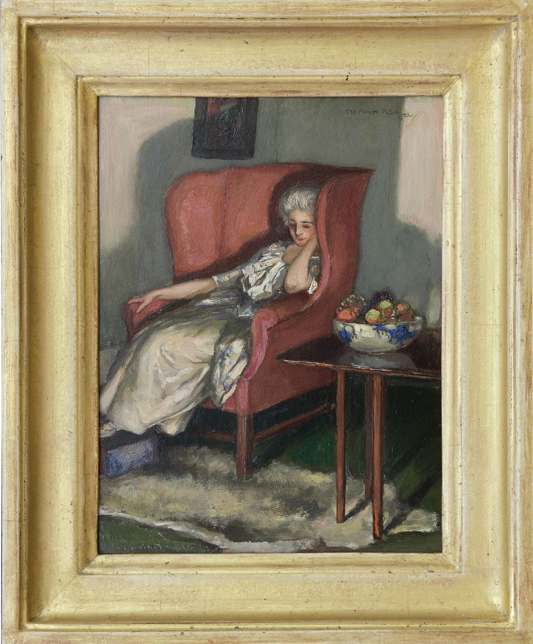 Reid S. | Stephen Reid | Schilderijen te koop aangeboden | Aan het eind van de dag, olieverf op schildersboard 26,2 x 20,0 cm, gesigneerd linksonder en rechtsboven en gedateerd 1922 Reid S. | Stephen Reid | Schilderijen te koop aangeboden | Aan het eind van de dag, olieverf op schildersboard 26,2 x 20,0 cm, gesigneerd linksonder en rechtsboven en gedateerd 1922