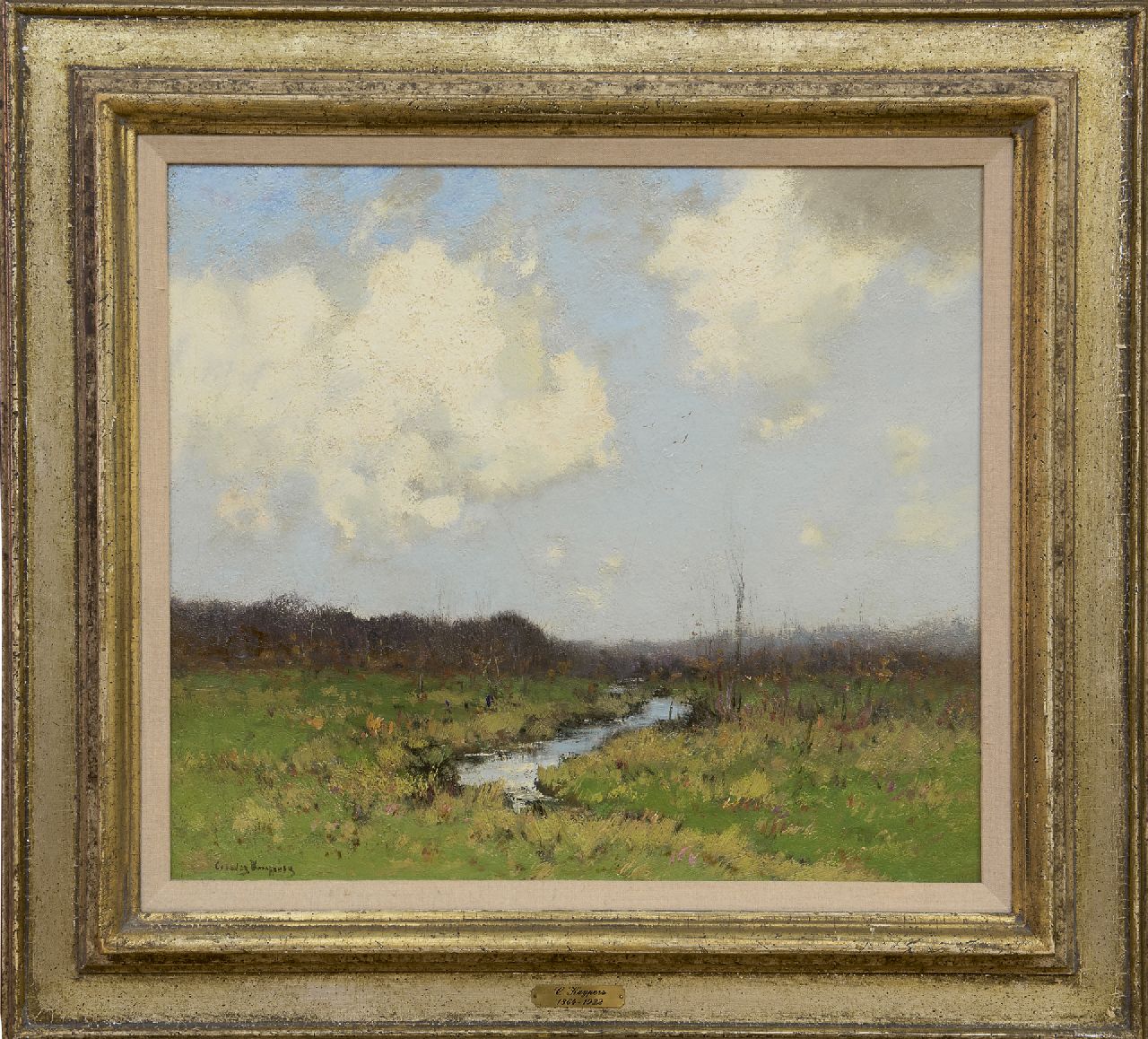 Kuijpers C. | Cornelis Kuijpers | Schilderijen te koop aangeboden | Weidelandschap, olieverf op doek 40,0 x 44,8 cm, gesigneerd linksonder Kuijpers C. | Cornelis Kuijpers | Schilderijen te koop aangeboden | Weidelandschap, olieverf op doek 40,0 x 44,8 cm, gesigneerd linksonder
