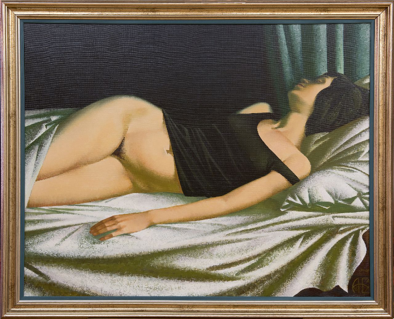 Bazanov A.N. | Andrey Bazanov | Schilderijen te koop aangeboden | Droom, olieverf op doek 79,4 x 100,0 cm, gesigneerd rechtsonder met monogram, voluit met monogram verso en gedateerd '98 Bazanov A.N. | Andrey Bazanov | Schilderijen te koop aangeboden | Droom, olieverf op doek 79,4 x 100,0 cm, gesigneerd rechtsonder met monogram, voluit met monogram verso en gedateerd '98