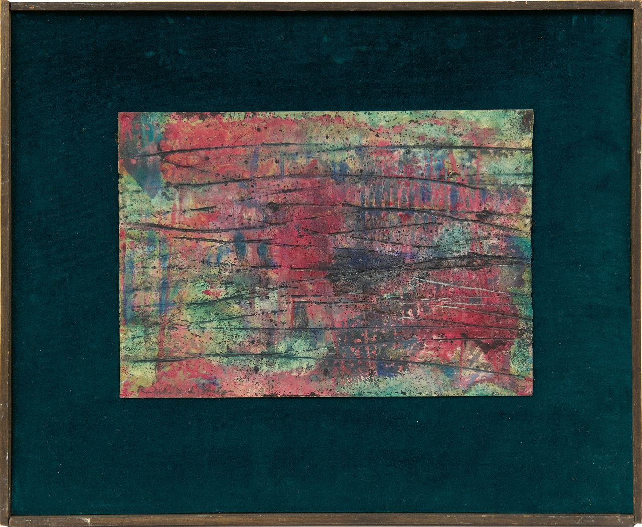 Reich an der Stolpe S.  | Siegfried Reich an der Stolpe | Schilderijen te koop aangeboden | Schichtungen, olieverf op karton 19,4 x 28,1 cm, gesigneerd linksonder en te dateren 1959