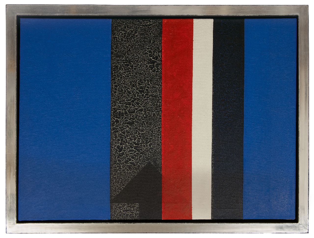 Vreugdenhil J. | Johannes 'Joop' Vreugdenhil | Schilderijen te koop aangeboden | Compositie, olieverf op doek 90,7 x 125,4 cm, gesigneerd verso op spieraam Vreugdenhil J. | Johannes 'Joop' Vreugdenhil | Schilderijen te koop aangeboden | Compositie, olieverf op doek 90,7 x 125,4 cm, gesigneerd verso op spieraam