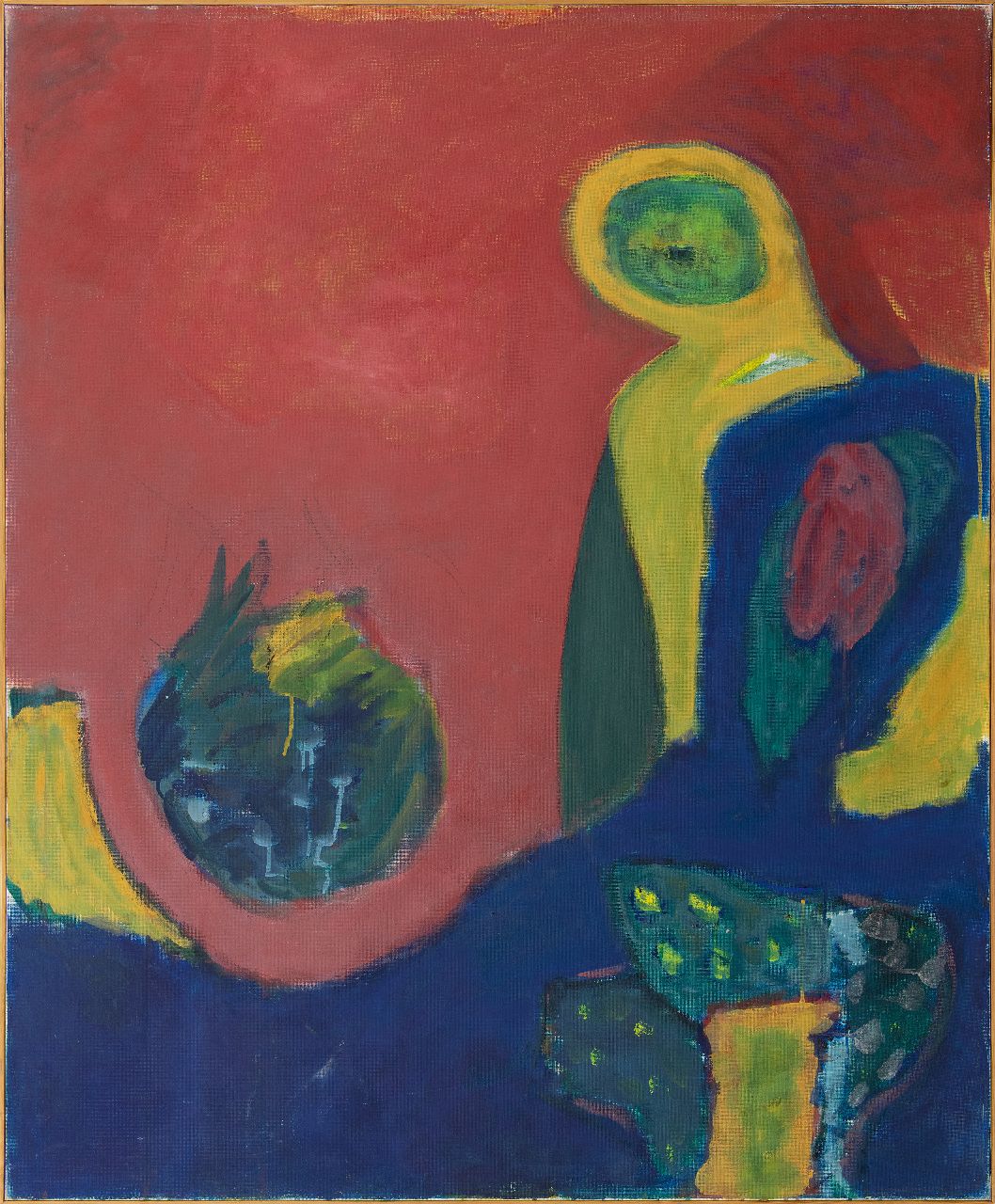 Schäperkötter G.J. | Gerardus Johannes 'Gerard' Schäperkötter | Schilderijen te koop aangeboden | Compositie, olieverf op doek 120,0 x 100,0 cm, gesigneerd linksboven en gedateerd 2000 Schäperkötter G.J. | Gerardus Johannes 'Gerard' Schäperkötter | Schilderijen te koop aangeboden | Compositie, olieverf op doek 120,0 x 100,0 cm, gesigneerd linksboven en gedateerd 2000
