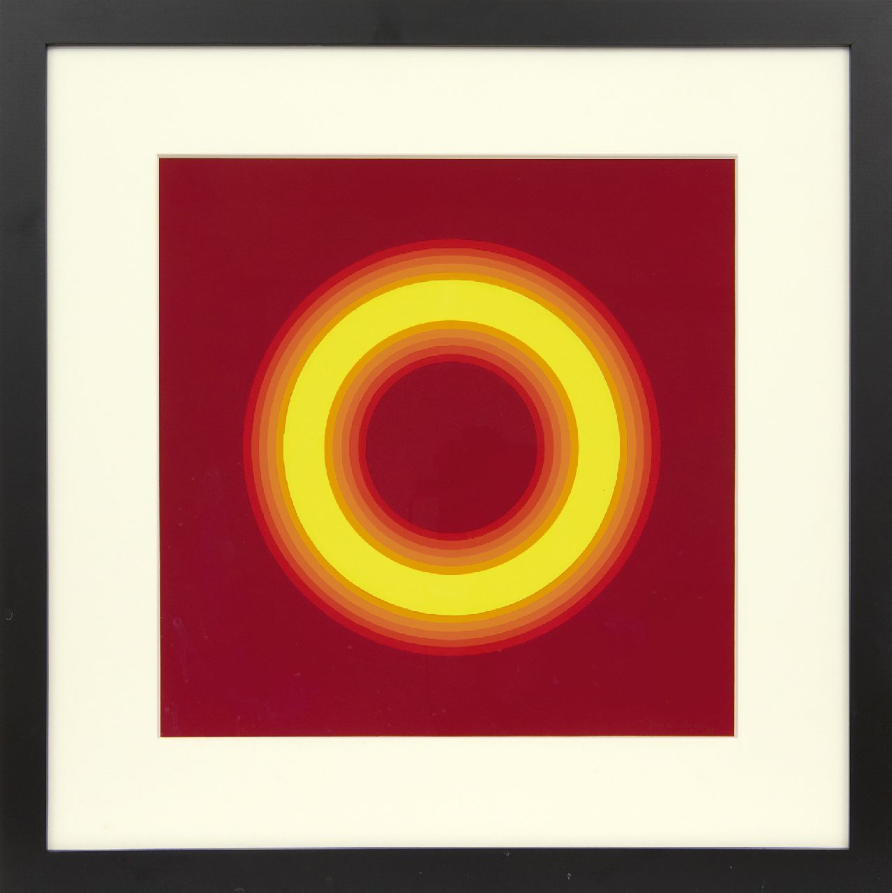 Garcia Rossi H. | Horacio Garcia Rossi, Zonder titel, acryl op board 35,0 x 35,0 cm, gesigneerd rechtsonder en gedateerd '73 Garcia Rossi H. | Horacio Garcia Rossi, Zonder titel, acryl op board 35,0 x 35,0 cm, gesigneerd rechtsonder en gedateerd '73